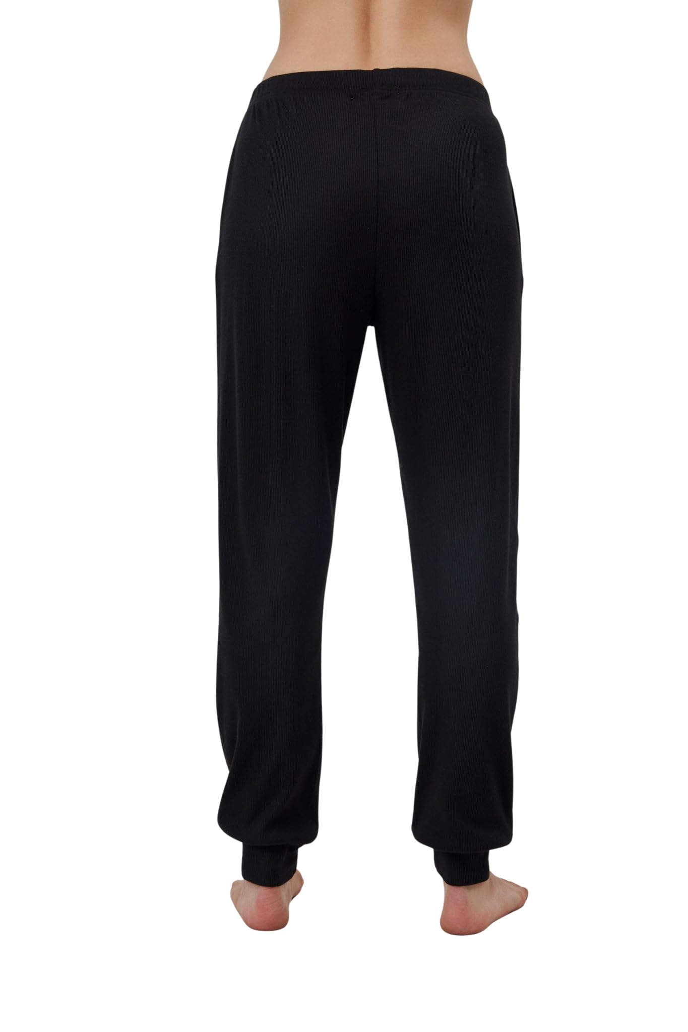Gottex Beach Life Sandy Days Loungewear Bottoms- Elastic Drawstring Waist, Jogger Style, Mid-Rise, Tops Sold Separately - Image 4