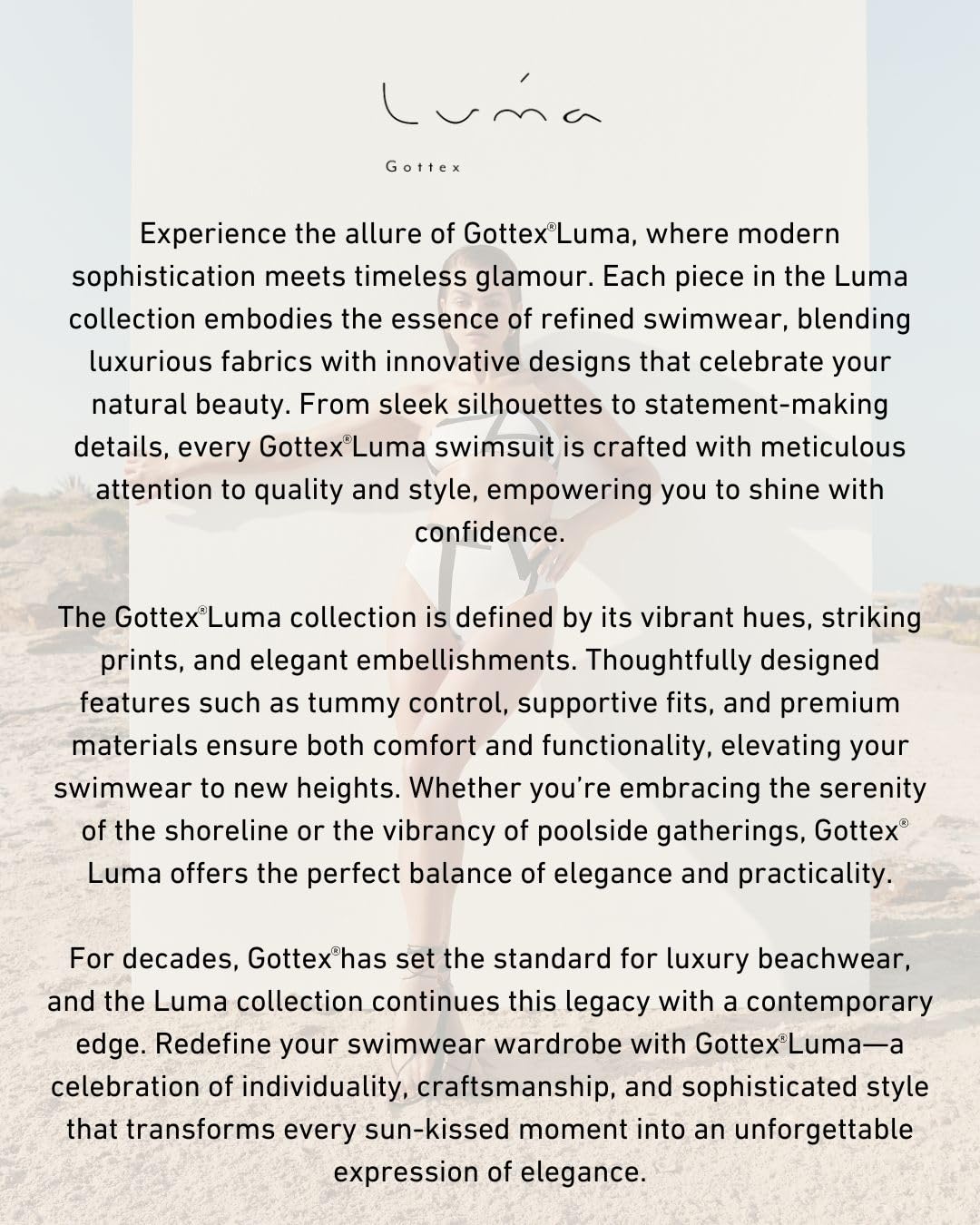 Gottex Luma Women's High End V Wire Insert One Piece Swimsuit- Removable Soft Cups, Fully Lined - Image 5